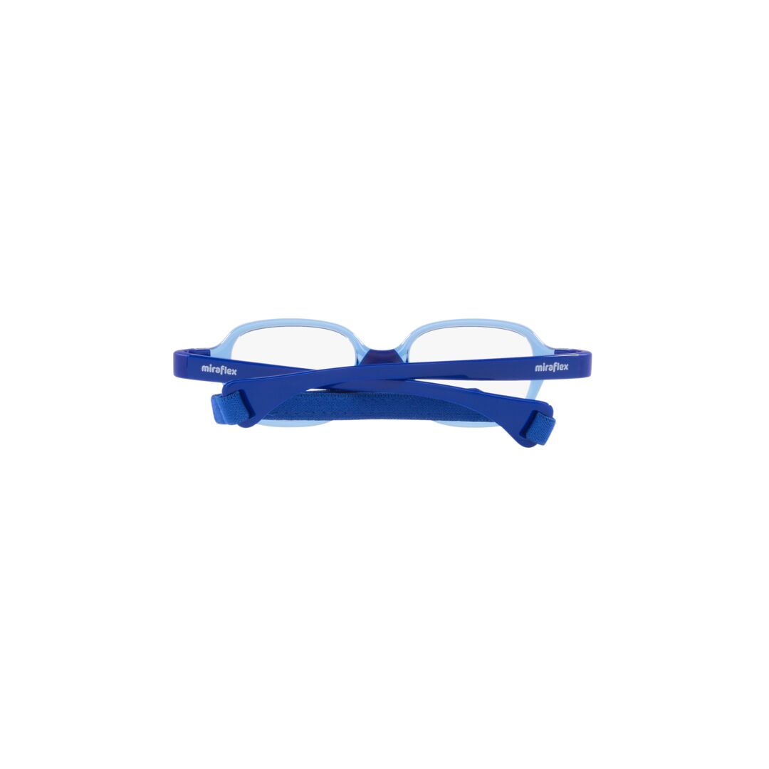 Lentes Oftálmicos Miraflex Jr MF4004 Azul Transparente