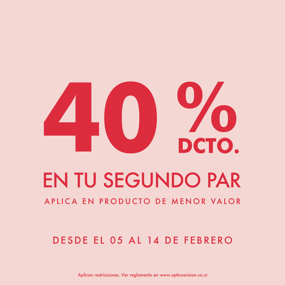 Promoción San Valentin