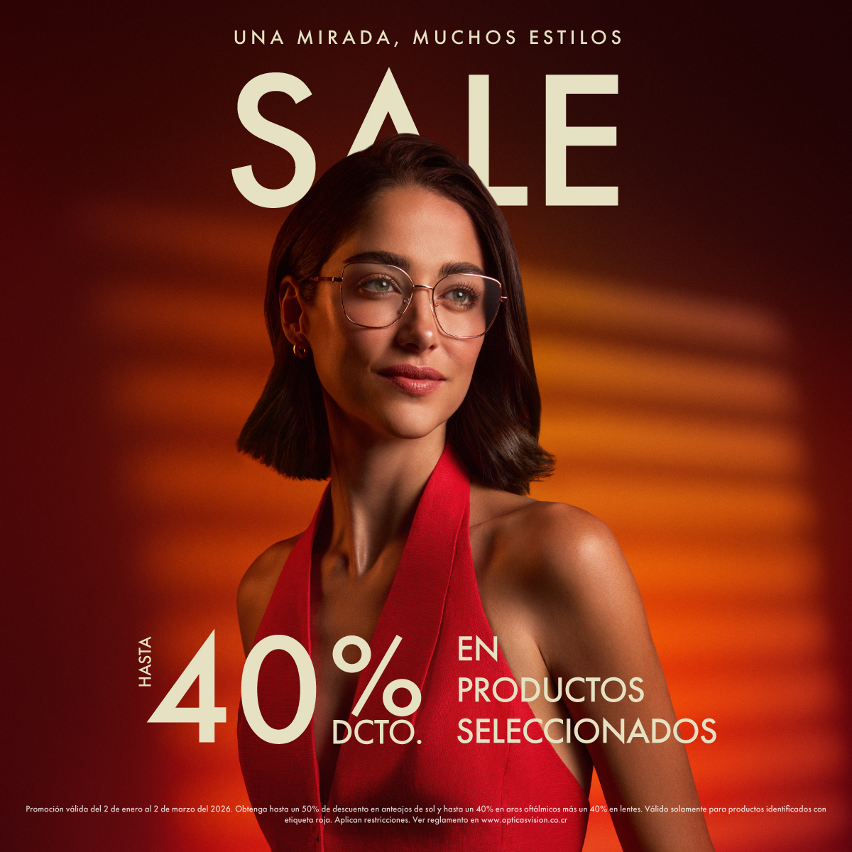 Hasta 40% de desc. en Complete Pair (aro + lente)
