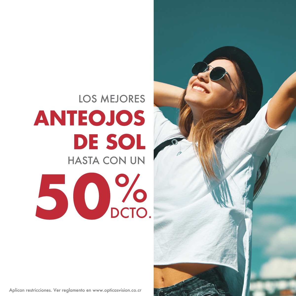 Hasta 50% en Aros de Sol